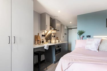 1 bed studio, Herbert Street, City Centre, Cardiff, CF104DG - Image 3